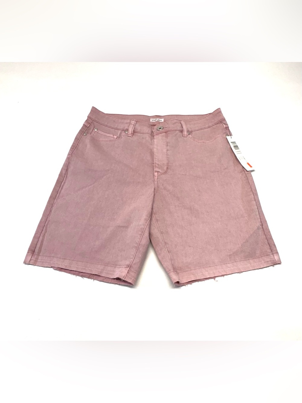 Tribal Jeans Size 12 New With Tags Bermuda Shorts Lotus Pink NWT